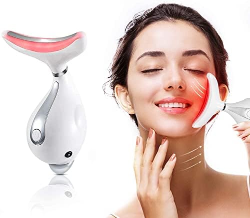 Face and Neck Massager, 7 Color LED Facial Beauty Device